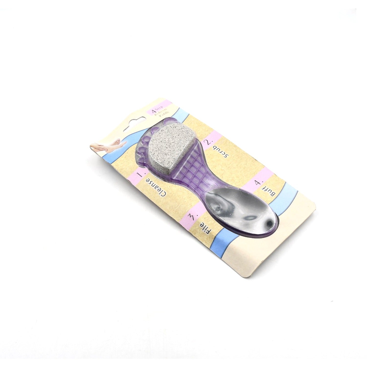 6993 4 in 1 Pedicure Tool for Rough & Dry Feet Dual-Sided with Pumice Stone Soft Brush Steel Scrubber & Emery File Softens Hard Foot Corns & Calluses Cleanses & Smoothens Dull Feet 6993 4 in 1 Pedicure Tool for Rough & Dry Feet Dual-Sided with Pumice Stone Soft Brush Steel Scrubber & Emery File Softens Hard Foot Corns & Calluses Cleanses & Smoothens Dull Feet